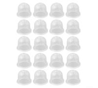 Lot de 20 unités de carburateur pour ampoule d'amorçage compatibles avec Homelite pour les modèles de petits moteurs Zama utilisés dans les équipements d'extérieur portables et à roues (22 mm)