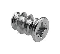 Lot de 20 vis d'assemblage acier zingué, l.11 mm