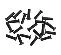 Lot de 20 vis de fixation M5 M6 à gauche 22 mm 25 mm pour adaptateur de mandrin UNF pour une utilisation dans des zones étroites et confinées avec durabilité (M6 x 22 mm)