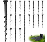 Lot De 20 Vis Pour Robot Tondeuse Husqvarna,Robustes Pour Un Maintien Sûr, Compatibles Avec Husqvarna Automower 105, 305, 308 Longueur 14.0 cm Outils de jardin Noir