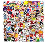Lot de 200 autocollants en vinyle style graffiti pour voiture, moto, vélo, skateboard, snowboard, bagages, ordinateur portable, MacBook, iPad et plus encore, cadeau pour adolescents, adultes