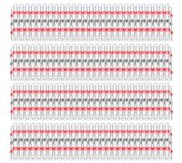 Lot de 200 connecteurs à souder 22-18 AWG rouges thermorétractables avec étain à souder, connecteur de câble étanche isolé pour fil d'épissure électrique automobile, marine