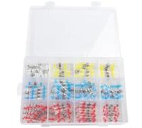 Lot de 200 connecteurs à souder thermorétractables en polyéthylène avec manchon de soudure scellé pour la protection des joints de fil et la performance thermique