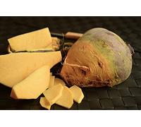 Lot de 200 Graines de Chou Navet Rutabaga Jaune à Collet Rouge - Variété Savoureuse et Tendre - A cuisiné Frit, en ragoût ou en pot-au-feu - Graines Garantie Germination - Semences Reproductibles