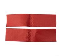 Lot de 200 isolateurs, enveloppes, joints isolants creux, anneaux en carton rouge pour la protection, papier facile à décoller pour éviter les courts-circuits, 200 pièces pour cellules à reconstruire