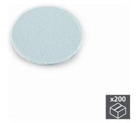 Lot de 200 pastilles adhésives D. 13 mm en finition gris - 4026421