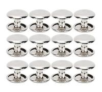 Lot de 200 rivets tubulaires en métal à double tête pour cuir, réparation, sacs, ceintures, chaussures, couture, décoration, 12 x