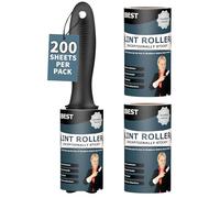 Lot de 200 rouleaux anti-peluches et kit de recharge, rouleau anti-peluches, brosse anti-peluches pour vêtements avec tête de rechange, convient à tous les tissus