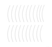 Lot de 21 tubes de recharge pour réservoir de toilettes Noir | Ajustement parfait, remplacement direct, empêche les fuites, corrige le faible flux, installation facile