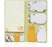 Lot De 210 Blocs De Notes Autocollantes Pour Chat-Bloc-Notes Portables-Blocs De Notes Autocollants Mignons Pour Les Amoureux Des Chats,L'école,Les Enfants,Cadeaux Créatifs