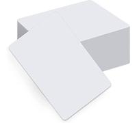 Lot de 22 Cartes NFC 215 NTAG215 NFC Tag, Blanc Réinscriptibles Cartes NFC Cartes Format Carte de Crédit, 504 Mémoire d'Octets, Compatible avec TagMo et Tous Les Téléphones NFC