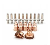 Lot de 22 pièces de torche plasma série KP2845 pour LC105 et Tomahawk 1538 avec protections d'électrodes et embouts de 1,7 mm