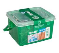 Lot de 230 vis inox étoile, Diam.5 mm x L.50 mm