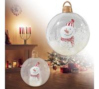 Lot de 236 décorations gonflables de Noël avec lumières pour décoration de fête (B, taille unique)