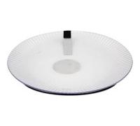 Lot de 24 assiette plate ronde, plat de service - Diamètre 20 x Hauteur 1.7 cm -JUANIO - G