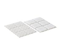 Lot de 24 carrés à coller blancs Velcro Brand