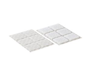 Lot de 24 carrés à coller blancs Velcro Brand