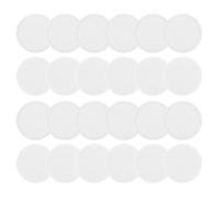 Lot de 24 disques filtrants avec flux d'air pour culture de champignons, échange de gaz, croissance mycélienne, construction en coton de 2 mm d'épaisseur, disques filtrants Monobots