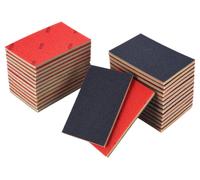Lot de 24 éponges abrasives – tampons et blocs abrasifs pour un usage humide ou sec, granulométrie de 80 à 3000