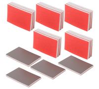 Lot de 24 éponges de ponçage - Grain 120 à 3000 - Pour ponçage humide et sec - Blocs de ponçage flexibles pour bois, métal, réparation de carrosserie de voiture, polissage de meubles, mastic de