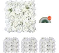 lot de 24 haies artificielles Mur végétal artificiel brise-vue 380x380x65mm
