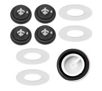 Lot de 24 joints de rechange pour soupape d'entrée WC - Membrane en caoutchouc pour membrane Siamp pour entrée latérale - 27 mm