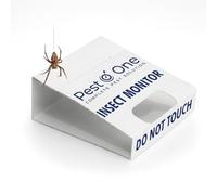 Lot de 24 pièges à araignées et insectes rampants - Respectueux de l'environnement - Sans danger pour les enfants et les parasites - Longue durée - Pour coléoptères, fourmis, cafards, punaises de lit
