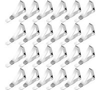 Lot de 24 pinces à nappe HobbyTech Inox