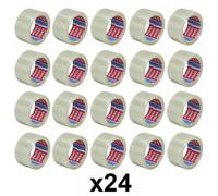 Lot De 24 Rubans Emballage Adhésif Transparent Tesa 66m X 50mm