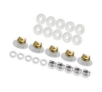 Lot de 25 buses hautes pour Airless, design de joint réversible pour une utilisation prolongée, pointe de pistolet pulvérisateur anti-fuite