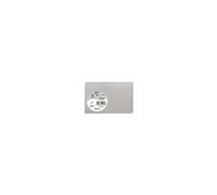 Lot de 25 cartes A4 Pollen 8,2 x 12,8 cm Argent