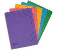 Lot de 25 Chemise-coins FOREVER, semi rigide 290g, pour format A4, coloris assortis G