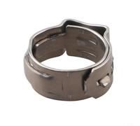 Lot de 25 colliers de serrage en acier inoxydable pour une forte compression et un ajustement sûr sur les tuyaux à paroi mince (13,3 mm)