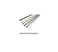 Lot de 25 colliers jaune de serrage ré-ouvrables 195x4,7mm PA66-HellermannTyton