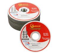 Lot de 25 disques à tronçonner 115x1,2mm, disques abrasifs pour métal et inox, compatibles meuleuse d'angle, coupe rapide précise