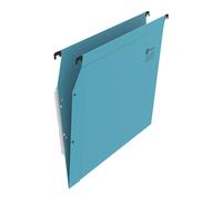 Lot de 25 - Dossier suspendu pour armoires kraft Standard Bruneau fond normal bleu - Dossiers suspendus armoires en kraft - Bruneau