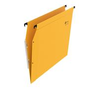 Lot de 25 - Dossier suspendu pour armoires kraft Standard Bruneau fond normal jaune - Dossiers suspendus armoires en kraft - Bruneau