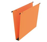 Lot de 25 - Dossier suspendu pour tiroirs kraft Standard Bruneau fond 30 mm orange - Dossiers suspendus tiroirs en kraft - Bruneau