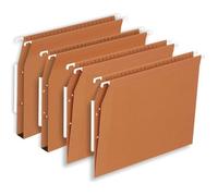 Oxford Dossiers suspendus DEFI Flex A4 Fond V Kraft Orange - Lot de 25
