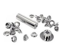 Lot de 25 oeillets acier Diam.8 RAPID G