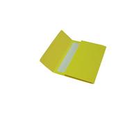 Lot de 25 pochettes en carton Bristol 200 g - 26 x 34 cm - Jaune