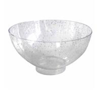 Lot de 25 Verrines Rondes en Plastique Réutilisable ""Mini Apéritif"" 50ml Argent