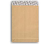 Lot de 250 enveloppes kraft arme 130g à soufflets b4