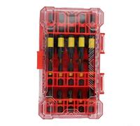Lot de 26 embouts de tournevis avec embouts fraisés pour tournevis Torx Star et Phillips Assortiment de clés hexagonales et mallette de rangement
