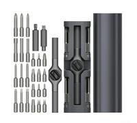 Lot de 29 clés à cliquet magnétiques pour kit combo avec étui d'accès rapide pour réparation de voiture de précision en acier Noir