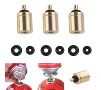 Lot de 3 adaptateurs de recharge de gaz pour cartouche Thermacell - Pour remplissage de cartouche Thermacell - Réservoir de gaz butane - Bouteille de réchaud - Brûleur de camping et de randonnée