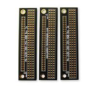 Lot de 3 adaptateurs Pitch 2 x 30 broches 2 mm vers 2,54 mm
