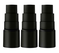 Lot de 3 adaptateurs pour tuyau d'aspirateur - Pour Kärcher Bosch Parkside Makita Metabo Black & Decker - 3