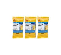 Lot de 3 additifs imperméabilisants béton et mortier SIKA SikaCem Hydrofuge Poudre - 100g