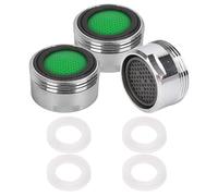 Lot de 3 Aérateurs de Robinet, 20 mm, en Cuivre, économiseur d'eau, Filtre de Rechange Pour Salle de Bain et Cuisine
